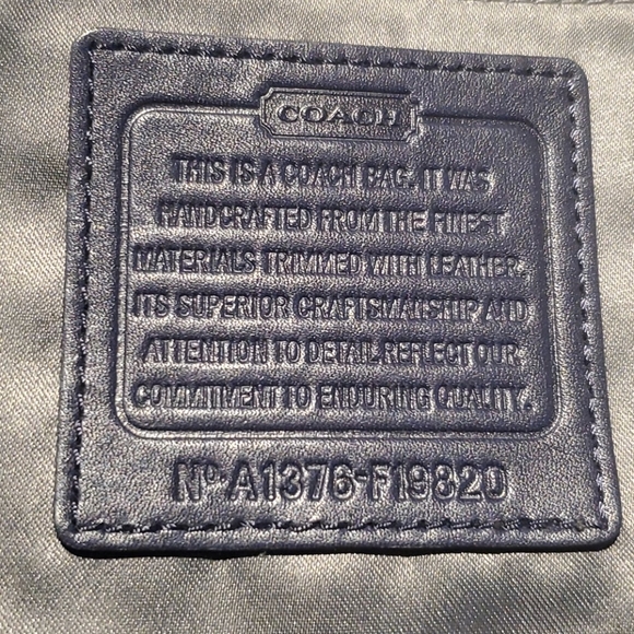 Optic Coach Navy Blue and Silver Cossbody - Picture 6 of 8